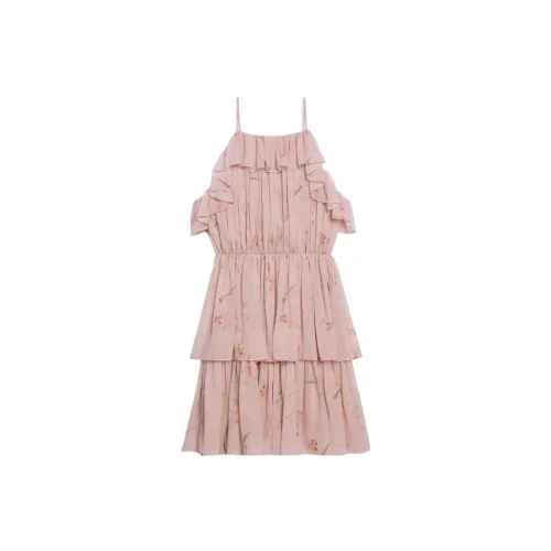 CELINE Sleeveless Dresses Women's Pink