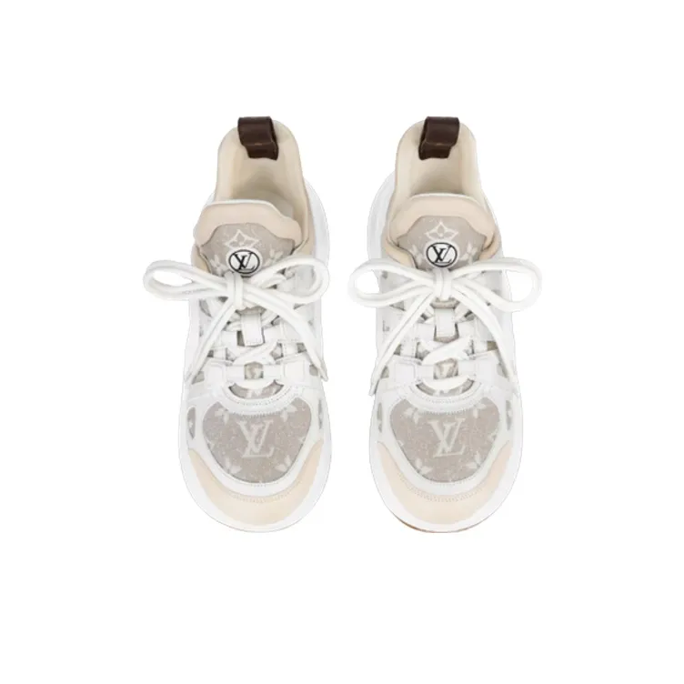 LOUIS VUITTON Archlight 1.0 Sneakers 'Beige Monogram' Women's-3