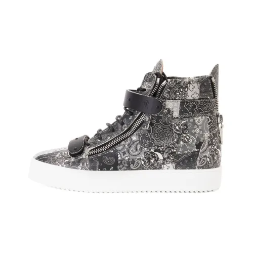 Giuseppe Zanotti Paisley print High top Sneakers