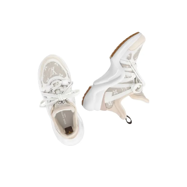 LOUIS VUITTON Archlight 1.0 Sneakers 'Beige Monogram' Women's-4