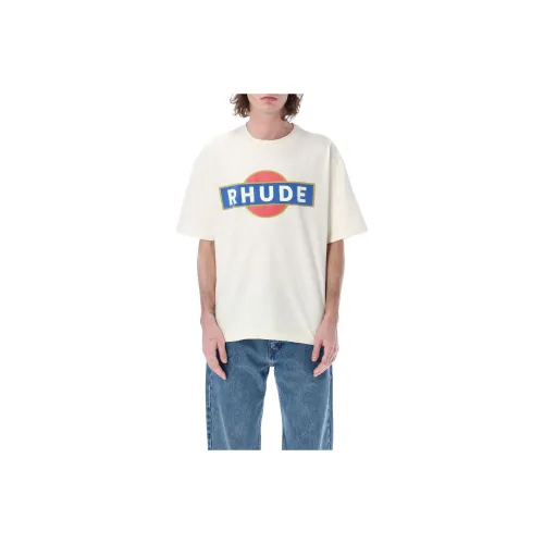 RHUDE T-Shirts Men White