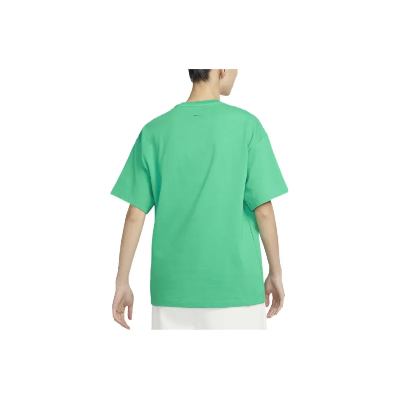 Nike Daily Vintage Collection T Shirts Unisex Court Green-1