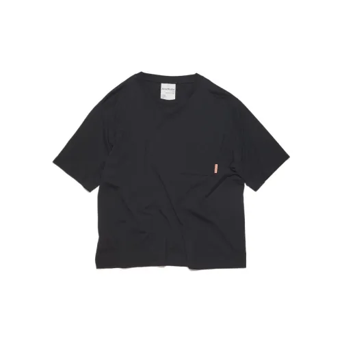 Acne Studios T-Shirts Unisex Black