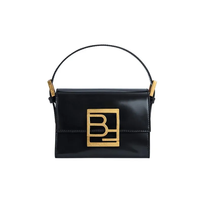 By Far Fran Calfskin Shoulder Bag, Crossbody Bag, Handbag Mini Women's Black-0
