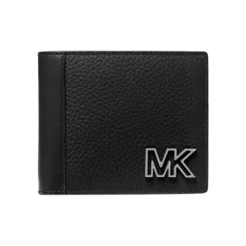 MICHAEL KORS MK Cooper Artificial Leather Wallet Large Size Men's Black