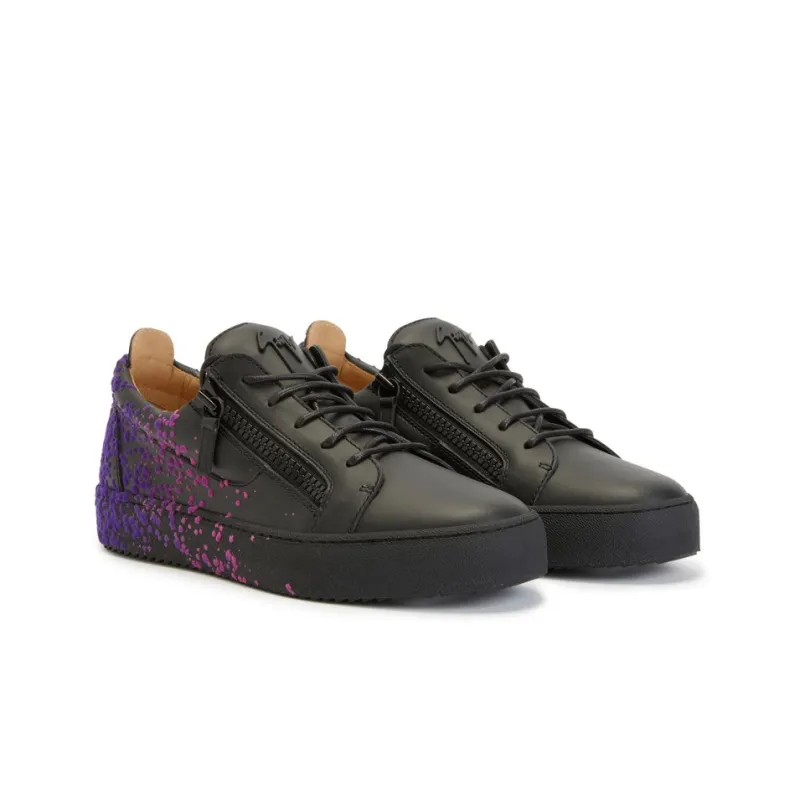Giuseppe Zanotti Painterly print Low top Sneakers-2