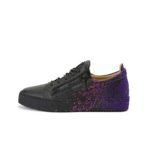 Giuseppe Zanotti Painterly print Low top Sneakers