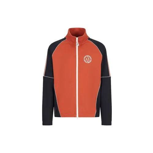 ARMANI EXCHANGE Jackets Men Orange