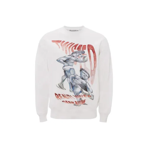 JW Anderson Graphic-print Crew Neck Sweatshirt