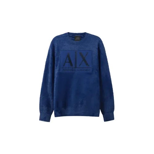 ARMANI EXCHANGE Sweaters Men Dark Blue