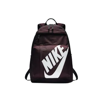 Nike Polyester Backpack Unisex Burgundy