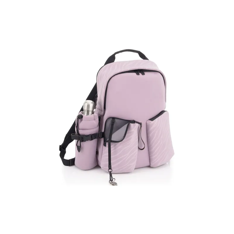 TUMI Fabric Backpack Regular Women's Light Purple & Gray-1