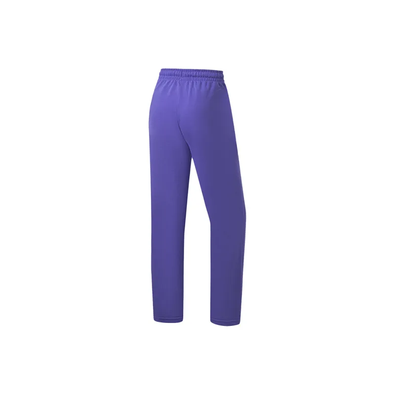 LINING Fitness Series Knitted Sweatpants Women's Very Peri Purple-1
