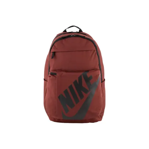 Nike Polyester Backpack Unisex Burgundy