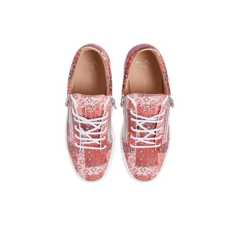 Giuseppe Zanotti Bandana print Sneakers-4