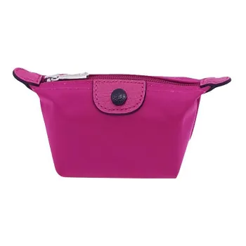LONGCHAMP Le Pliage Club Canvas Canvas Bag Coin Purse Women's Rose Red