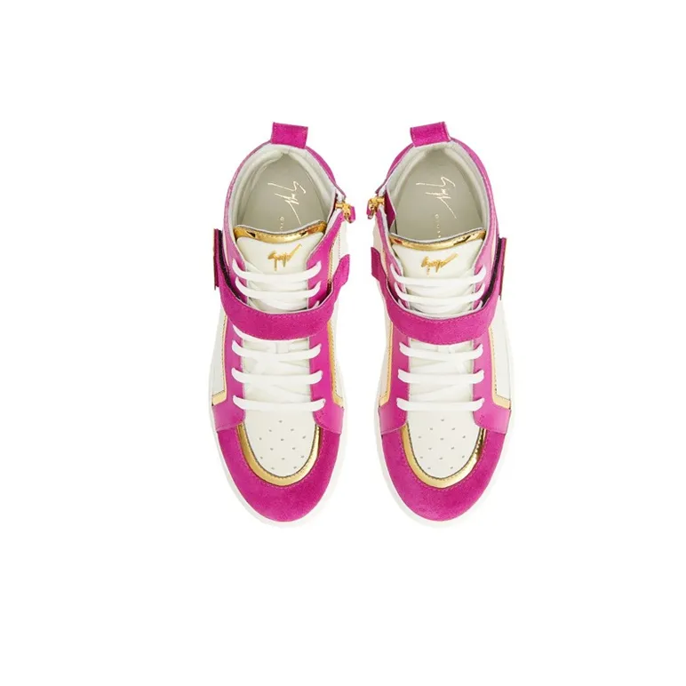 Giuseppe Zanotti Zenas High top Panelled Sneakers Women's-3