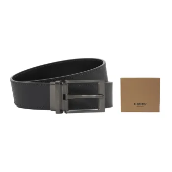 Burberry Fashion Trend Elegant Letter Pin Buckle Men's