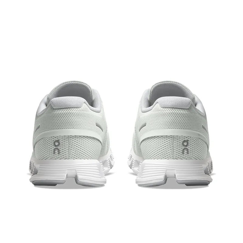 On Running Cloud 5 Ice White Women's-4