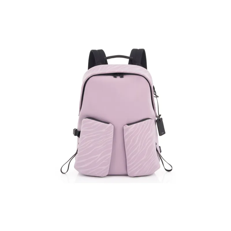 TUMI Fabric Backpack Regular Women's Light Purple & Gray-0