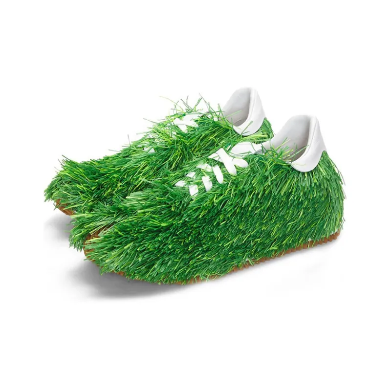 LOEWE Grass Shoes Low Top Casual Shoes Men's Green-2