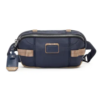 TUMI Alpha Bravo Nylon Crossbody Bag, Shoulder Bag Women's Dark Blue
