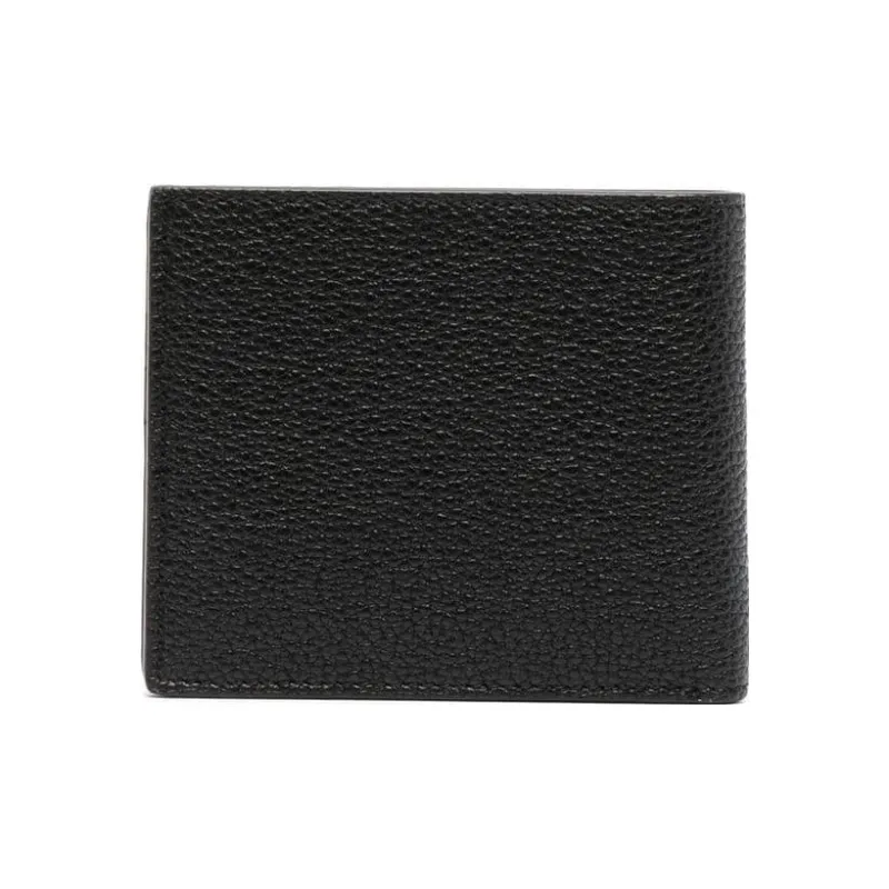 TF Leather Card Holder Wallet Men's Black-1