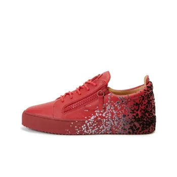 Giuseppe Zanotti Paint-splatter Low-top Sneakers