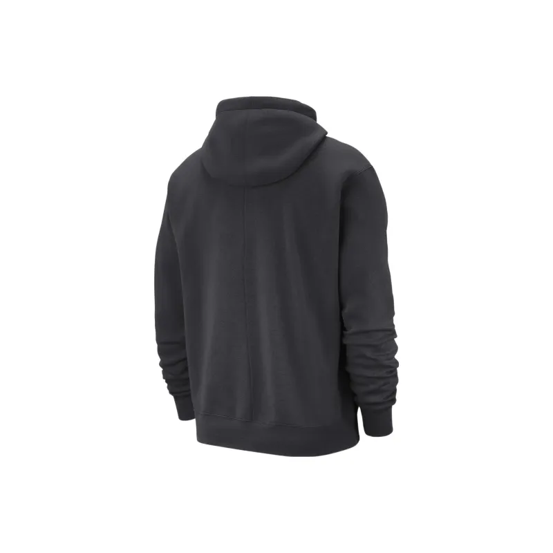Nike Nba Brooklyn Nets Courtside Fleece Pullover Loose Fit Hoodie-1