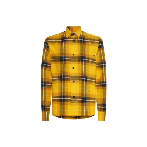 Tommy Hilfiger Shirts Men Yellow