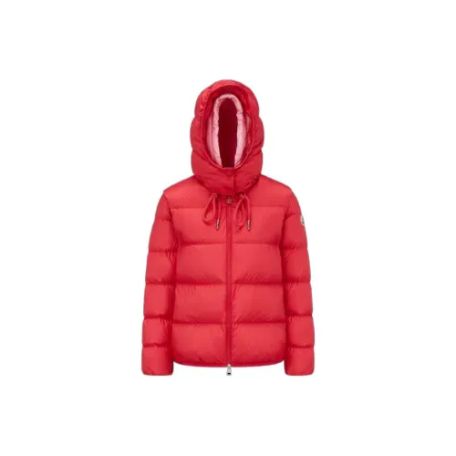 Moncler Down Jackets Women's Red