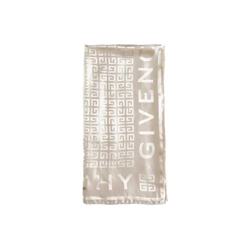 Givenchy Silk Scarves Women's Beige