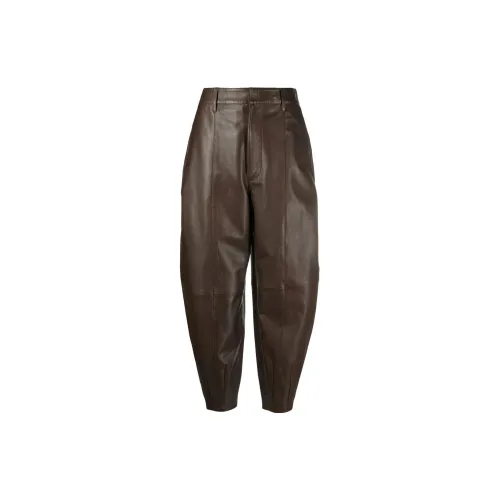 Polo Ralph Lauren Tapered Leather Trousers