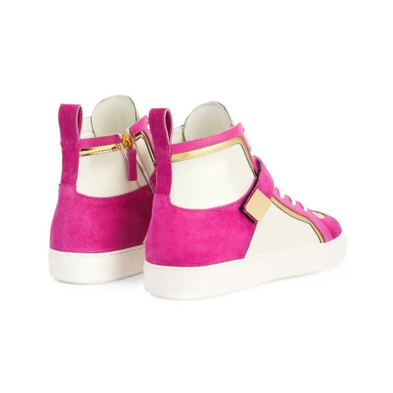Giuseppe Zanotti Zenas High top Panelled Sneakers Women's-2