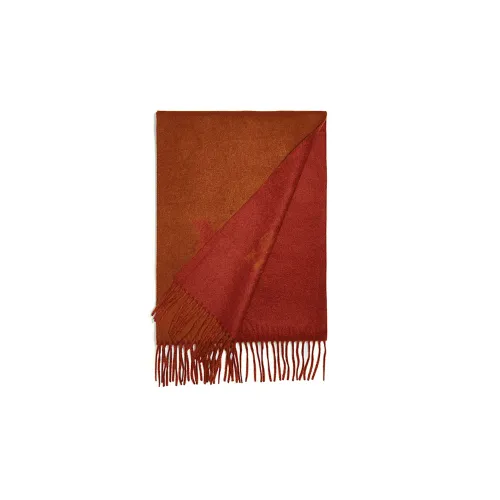 COACH Knit Scarves Men Orange