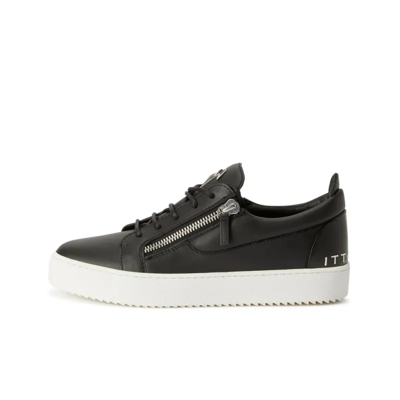 giuseppe zanotti Frankie Leather Low-top Sneakers-0