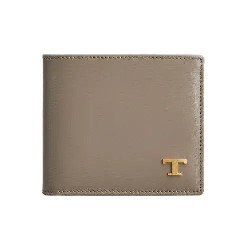 TOD'S Logo Plaque Bi-Fold Wallet