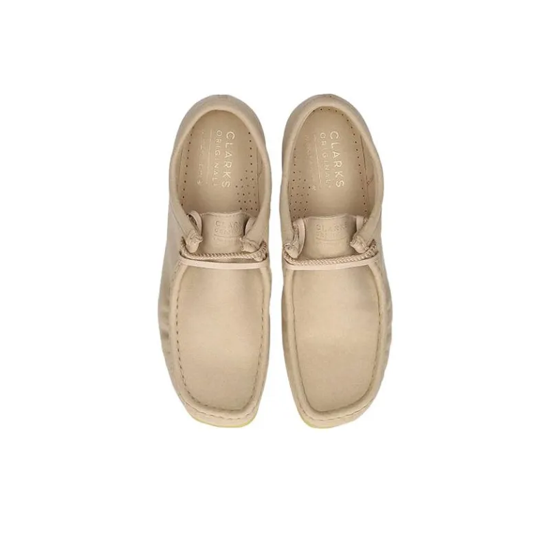 Clarks Originals Wallabee Vegan Sand Vegan-4