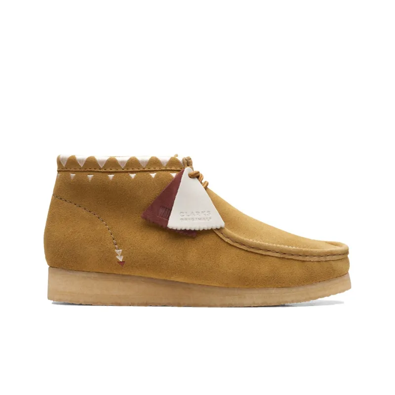 clarks Originals Wallabee Boot Oakmoss-1