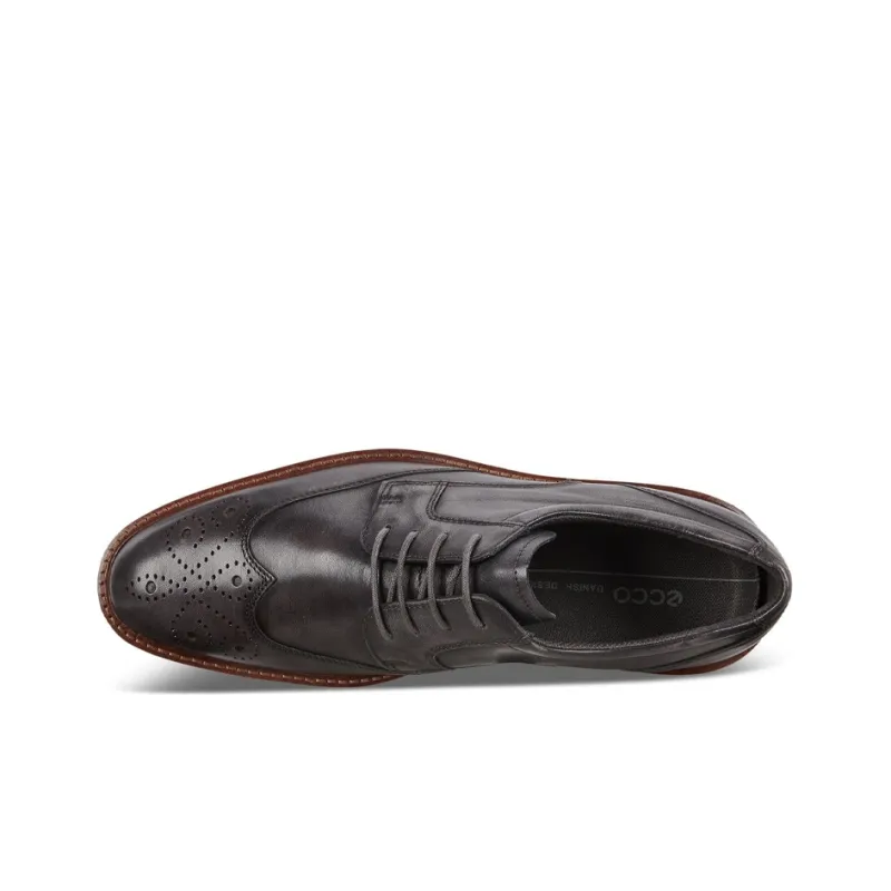 Ecco Men's Casual Shoes Men Low Top Black-2