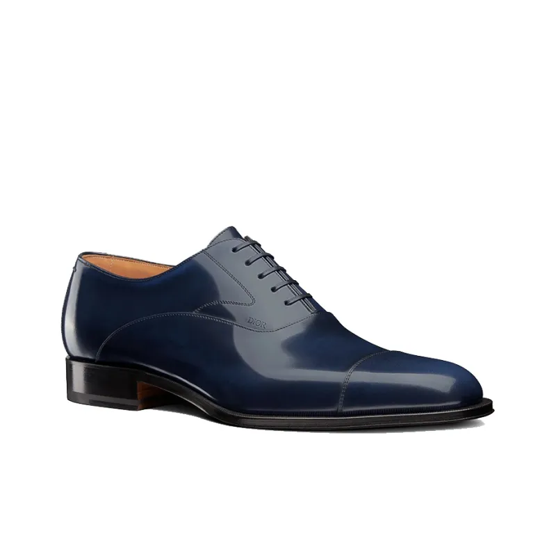 DIOR Dior Timeless Dress Shoes Men's Sea Blue-2