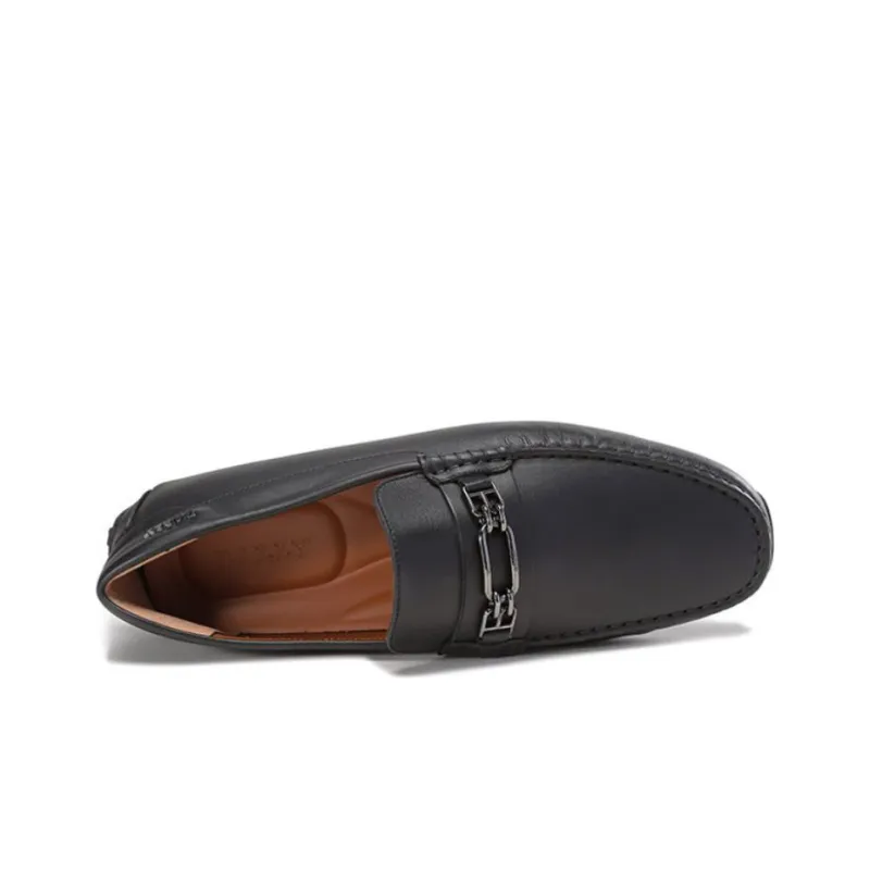 BALLY Horsebit-detail Leather Loafers-4