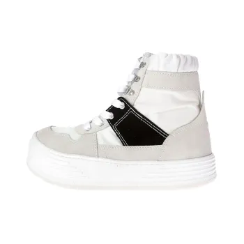 PALM ANGELS High-Top Sports Skateboard Shoes Men's White