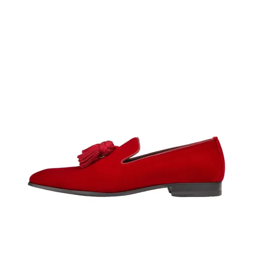Jimmy Choo Foxley Loafers Men's Red