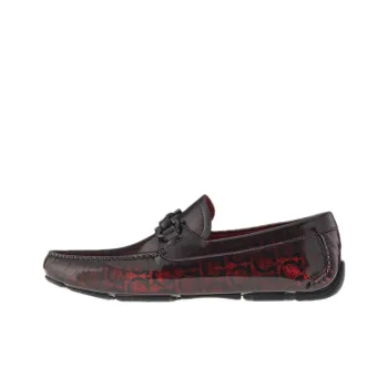 FERRAGAMO Casual Shoes Men's Red Black