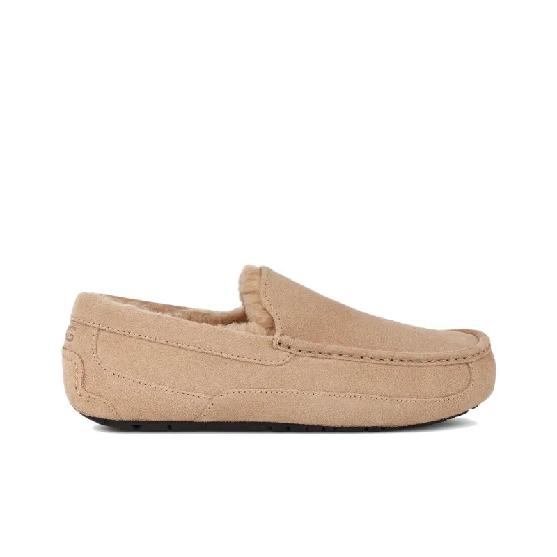 UGG Ascot Beanie Shoes Men's Sand Tea Brown-1
