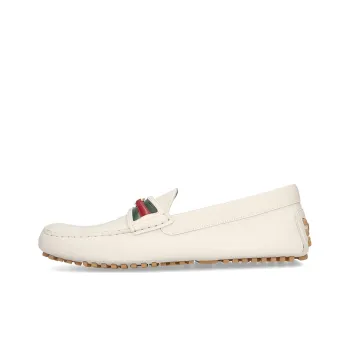 GUCCI Moccasins Casual Shoes Men's White
