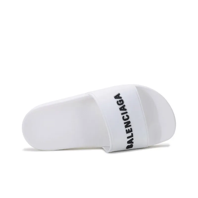 Balenciaga Pool Slide White White Women's-4