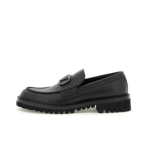 Valentino Garavani VLogo Signature Leather Loafers