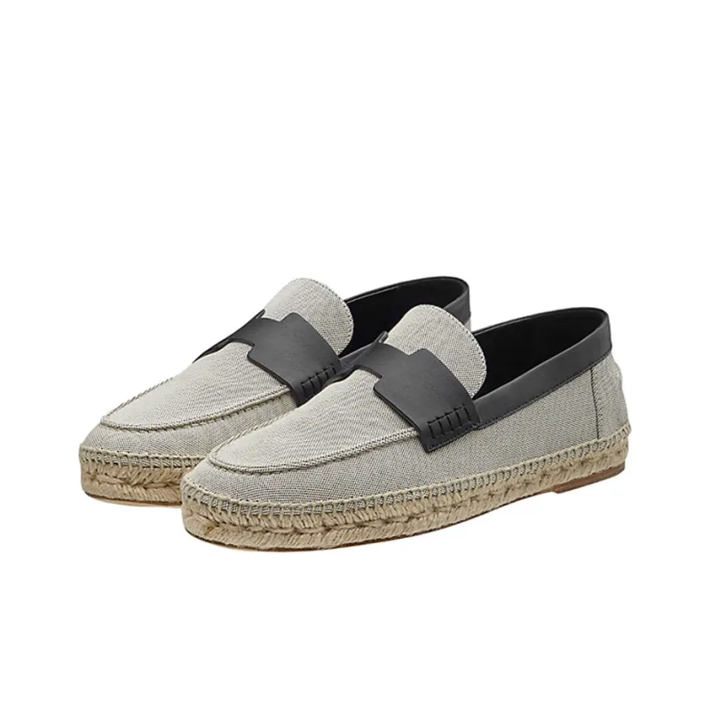 HERMES Trip Men's Casual Shoes Men's Gray-2
